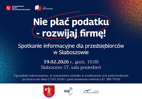 Spotkanie dla przedsiębiorców w&nbsp;Słaboszowie