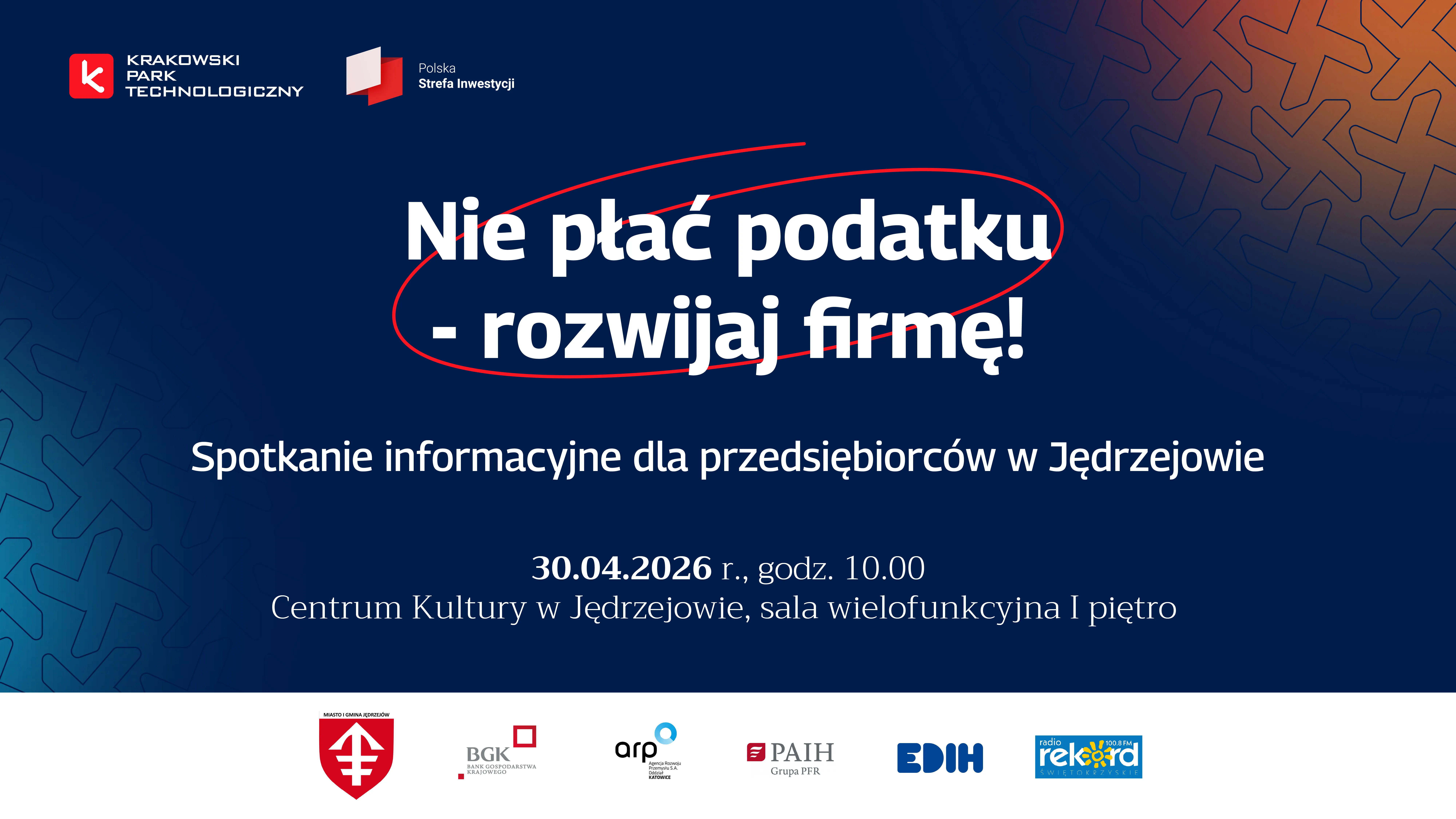 Spotkanie informacyjne dla przedsiębiorców w&nbsp;Jędrzejowie