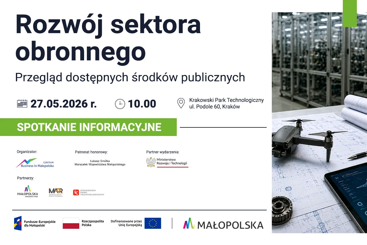 Spotkanie informacyjne „Rozwój sektora obronnego i&nbsp;rozwiązań dual use”